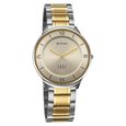 Titan Edge Gleam Quartz Analog Champagne Dial Two Toned Stainless Steel Strap Watch For Men - image number 1