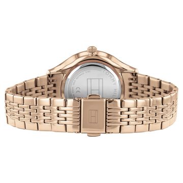 Tommy Hilfiger Quartz Analog Grey Dial Stainless Steel Strap Watch for Women