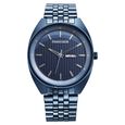 Fastrack Snob X Brown Dial Metal Strap Watch for Guys