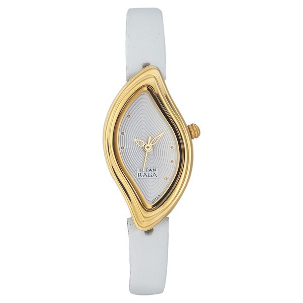 Titan Quartz Analog Silver Dial Watch for Women - image number 0