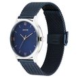 Sonata Blues Quartz Analog Blue Dial Metal Strap Watch for Men - image number 1