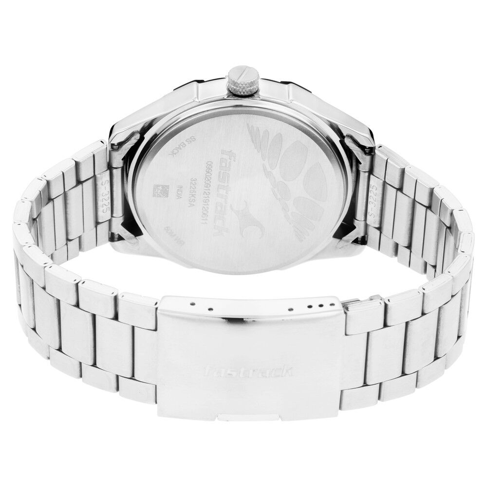 Buy Online Fastrack Fastfit Quartz Analog Black Dial Stainless