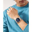 Fastrack Stunners X Quartz Analog Blue Dial Stainless Steel Strap Watch For Guys - image number 5