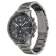 Tommy Hilfiger Quartz Multifunction Grey Dial Stainless Steel Strap Watch for Men - image number 1