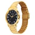 Sonata Traditional Essentials Quartz Analog Black Dial Stainless Steel Strap Watch for Men - image number 1