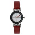 Sonata Quartz Analog White Dial Leather Strap Watch for Women - image number 0