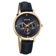 Sonata Festive Quartz Multifunction Blue Dial Leather Strap Watch For Women - image number 0