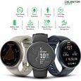 Titan Celestor Swift GPS Smartwatch with Advanced Badminton Mode, Zone Based Training ,AI Brief & Titan Q-Blue - image number 5