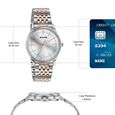 Sonata Verve Quartz Analog Silver Dial Two Toned Metal Strap Watch For Women - image number 3