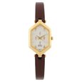 Titan Quartz Analog Black Dial Leather Strap Watch for Women