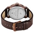 Fastrack Pulse IV Dual Time Analog Watch with Green Dial & Brown Leather Strap For Guys - image number 5