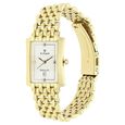 Titan Rectangle White Dial Analog with Date Stainless Steel Strap Watch for Men - image number 1