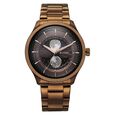 Titan Stellar Analog with Dual Moon Phase and Brown Dial IP Bronze Stainless Steel Strap Watch for Men - image number 1