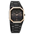 Vyb Pioneer By Fastrack Quartz Analog Black Dial Black Metal Strap Watch For Guys - image number 1