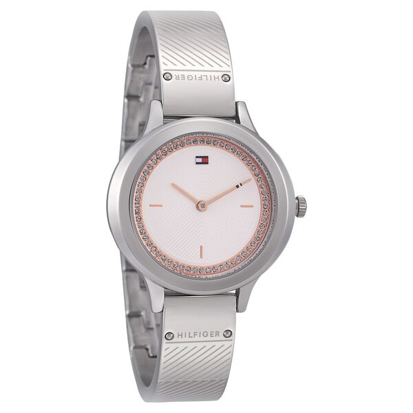 Tommy Hilfiger Quartz Analog Silver Dial Stainless Steel Strap Watch for Women - image number 1