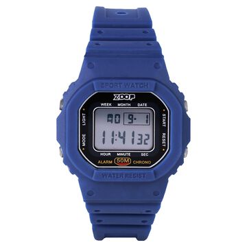 Zoop Digital Watch with LCD Dial And Blue Strap for Boys Kids, from House of Titan