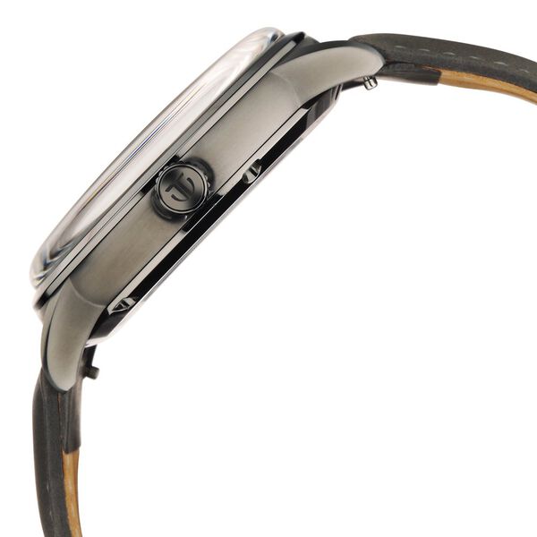 Titan Stellar Automatic Meteorite Dial Leather Strap Watch for Men - image number 5