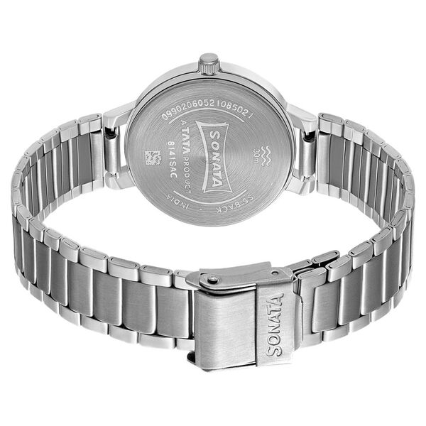 Sonata Unveil Quartz Multifunction Stainless Steel Strap Watch for Women - image number 3