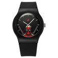 Fastrack Deadpool Wolverine Quartz Analog Black Dial With Black Silicone Strap Watch For Unisex - image number 0