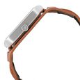 Fastrack Loopholes Quartz Analog Beige Dial Leather Strap Watch for Guys - image number 2