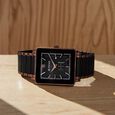 Titan Regalia Shaped Ceramic Quartz Analog with Date Black Dial Steel & Ceramic Strap Watch For Men - image number 0