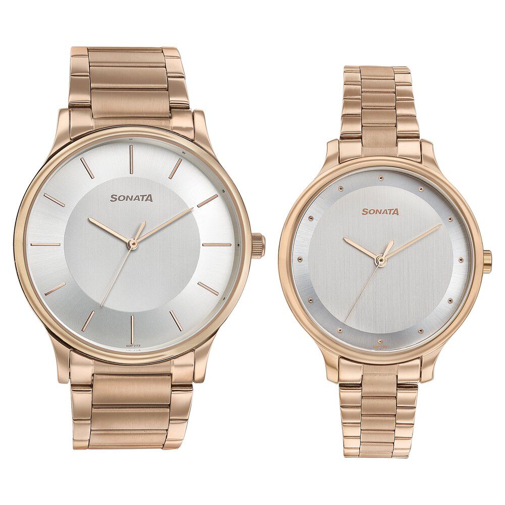 Sonata couple watches lowest price list outlet