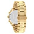 Tommy Hilfiger Quartz Chronograph Green Dial Golden Stainless Steel Strap Watch For Men - image number 2