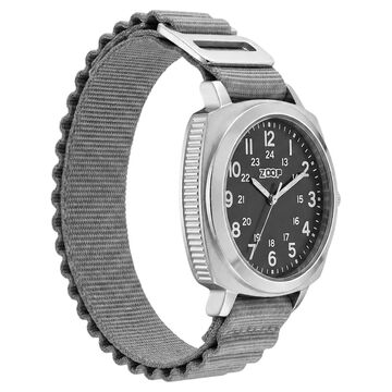 Zoop Metal Analog Watch with Cool Grey Alpine Strap for Boys Girls Kids from House of Titan