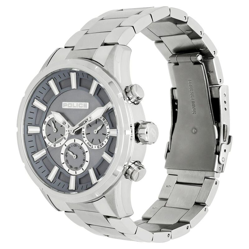 Police Quartz Multifunction Silver Dial Watch for Men - image number 2