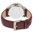 Titan Grandmaster White Dial Quartz Analog Leather Strap Watch for Men - image number 4