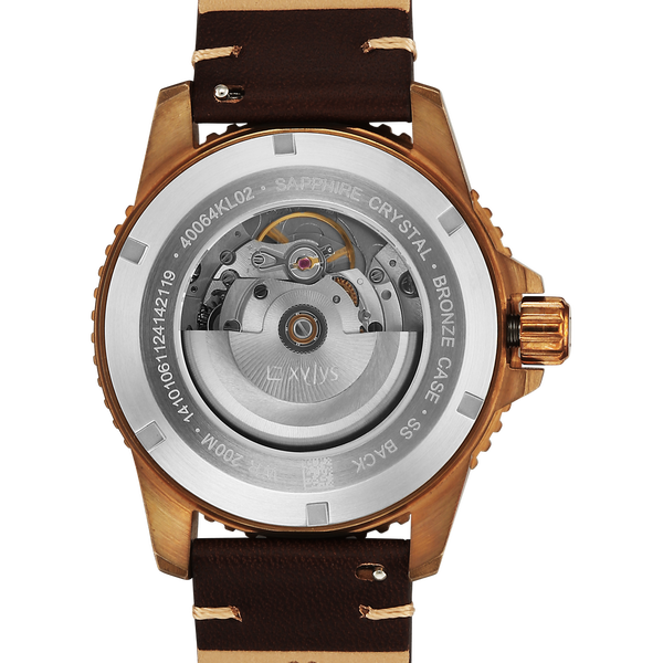 Xylys Mariana Swiss Analog with Date Blue Dial Geniune Leather Strap Watch For Men - image number 7