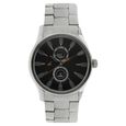 Fastrack Quartz Multifunction Black Dial Stainless Steel Strap Watch for Guys - image number 0