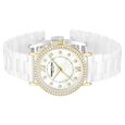 Kenneth Cole Quartz Analog White Dial White Ceramic Strap Watch For Women - image number 2