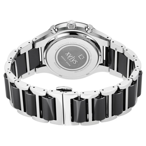 Xylys Swiss Analog Stainless Steel Black Dial Watch for Men - image number 4