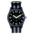Titan Quartz Multifunction Black Dial Nylon Strap Watch for Men