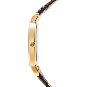 Titan Nebula Art Deco 18k Gold Analog Watch for Men 