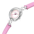 Sonata Alloys Rose Gold Dial Women Watch With Leather Strap - image number 2