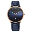 Titan Nebula Lustre 18 Karat Gold Quartz Analog with Date Blue Dial Blue Leather Strap Watch For Men - image number 0