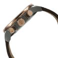 Police Quartz Chronograph Grey Dial Leather Strap Watch for Men - image number 2
