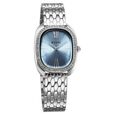 Titan Glamour Quartz Analog Blue Dial Silver Stainless Steel Strap Watch For Women - image number 1