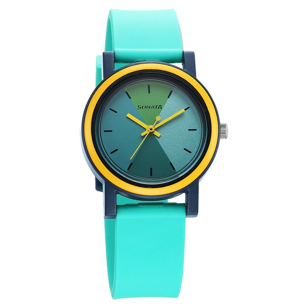 Sonata green clearance watch