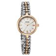 Sonata Festive Quartz Analog White Dial Metal Strap Watch For Women