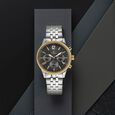 Titan Men's Metropolitan Luxe: Multifunction Anthracite Dial with Two-Tone Stainless Steel Bracelet Watch - image number 0
