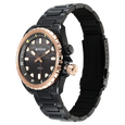 Titan Zero Hour Diver's 200m Analog with Black Dial Black Stainless Steel Strap Watch for Men - image number 2