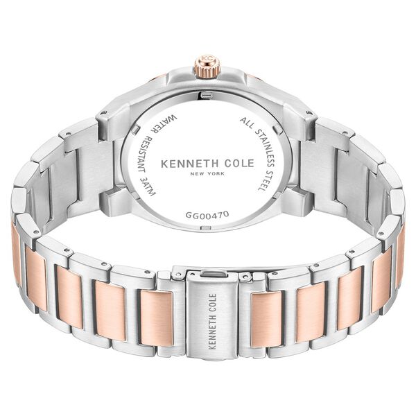 Kenneth Cole Quartz Analog Silver Dial Stainless Steel Strap Watch For Men - image number 4