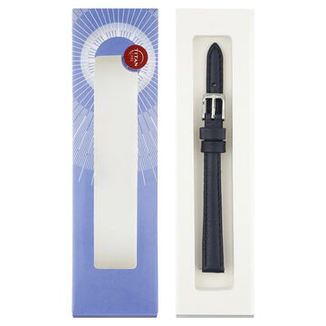 10 mm Blue Genuine Leather Strap for Women