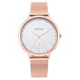 Titan Slimline White Dial Analog with Date Stainless Steel Strap watch for Women - image number 1