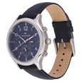 Tommy Hilfiger Quartz Multifunction Blue Dial Leather Strap Watch for Women - image number 2