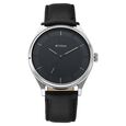 Titan Workwear Quartz Analog Black Dial Black Leather Strap Watch For Men - image number 1