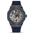 Cerruti 1881 Blue Dial Silicone Strap Watch for Men - image number 0